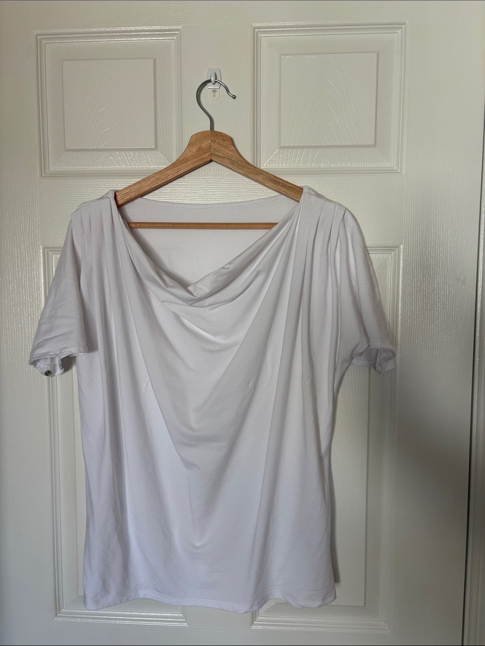 Encircled Evolve Top White Tencel M
